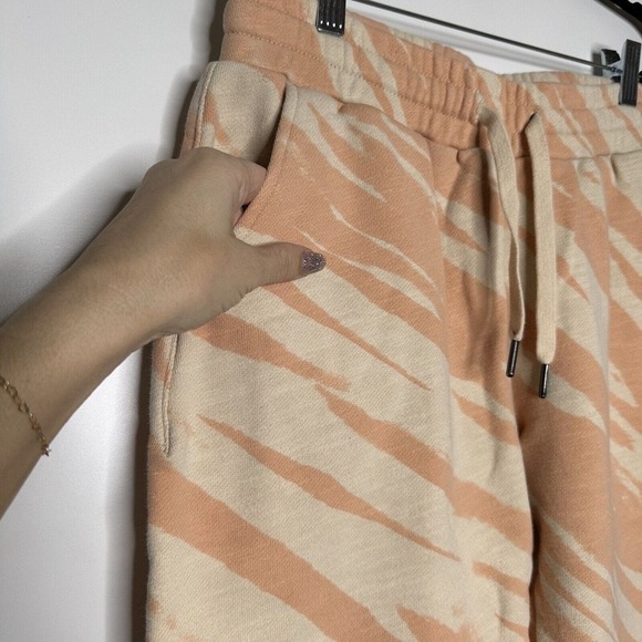 Sweaty Betty Essential Pocket Zebra Jogger Sweatpants Womens Orange Size Medium - Picture 4 of 4